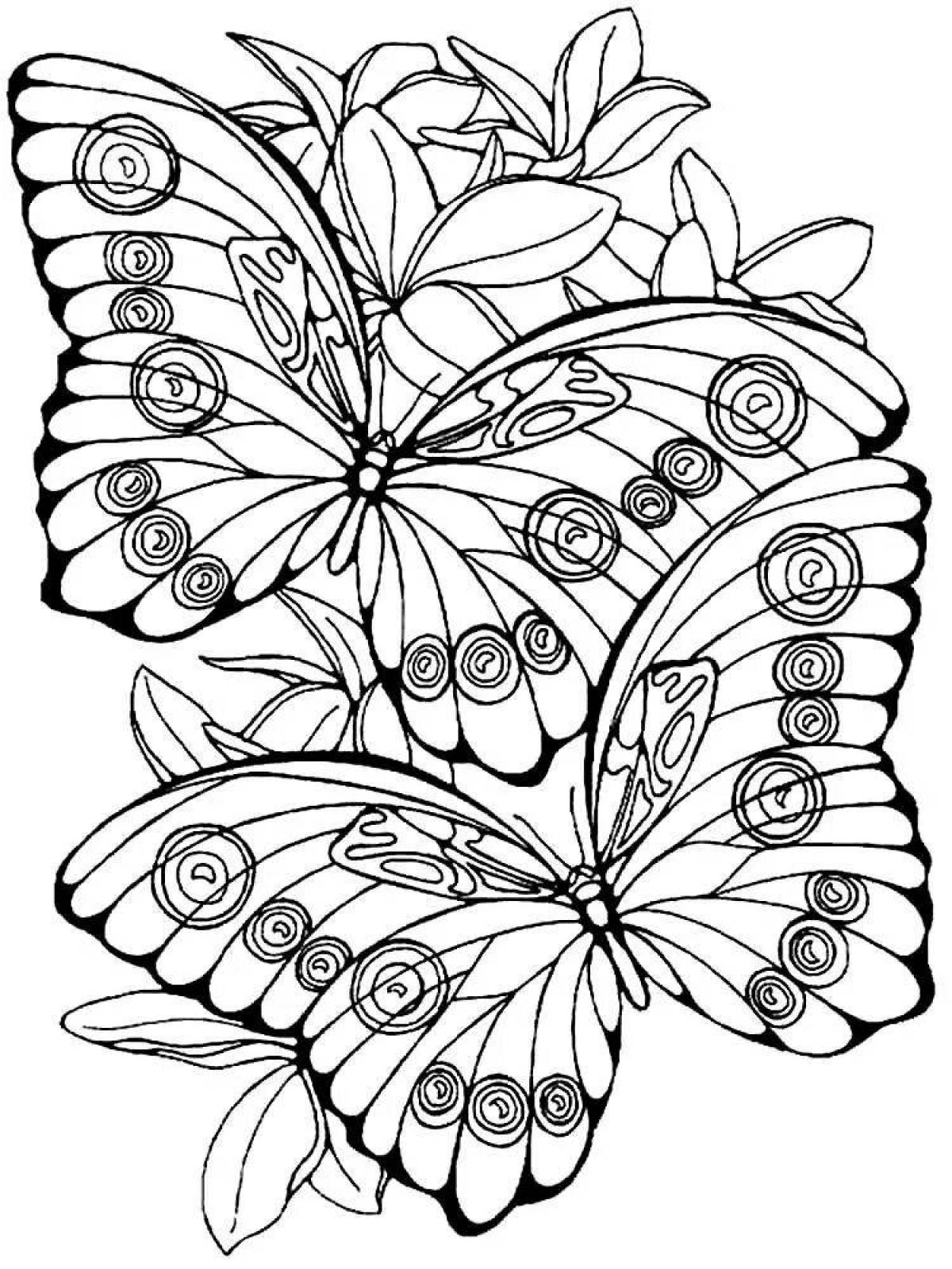 Colorful coloring page different nice