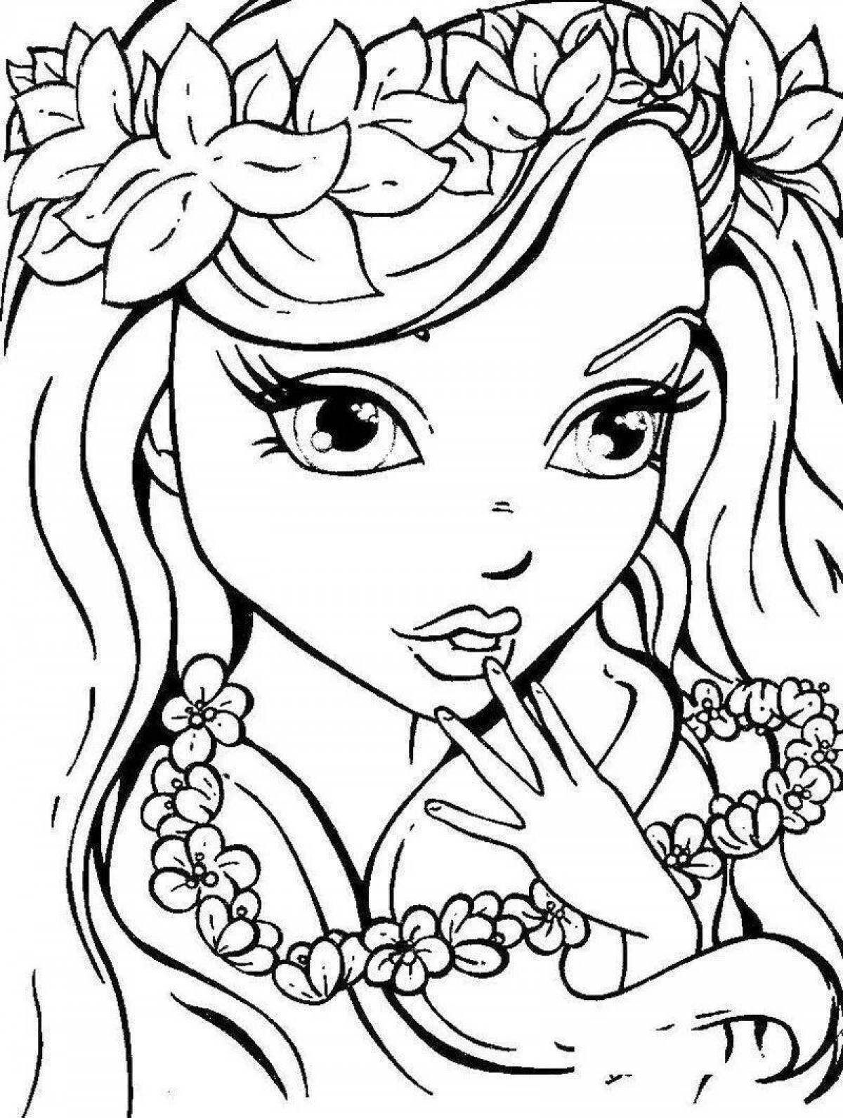 Wonderful coloring pages different beautiful