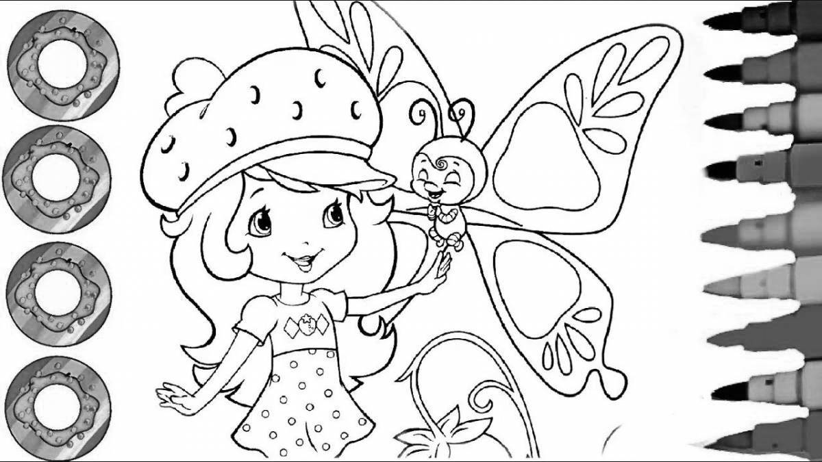 Coloring page mesmerizing rainbow friends