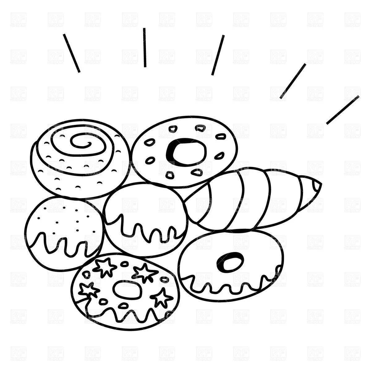 Glorious tasty and point coloring page