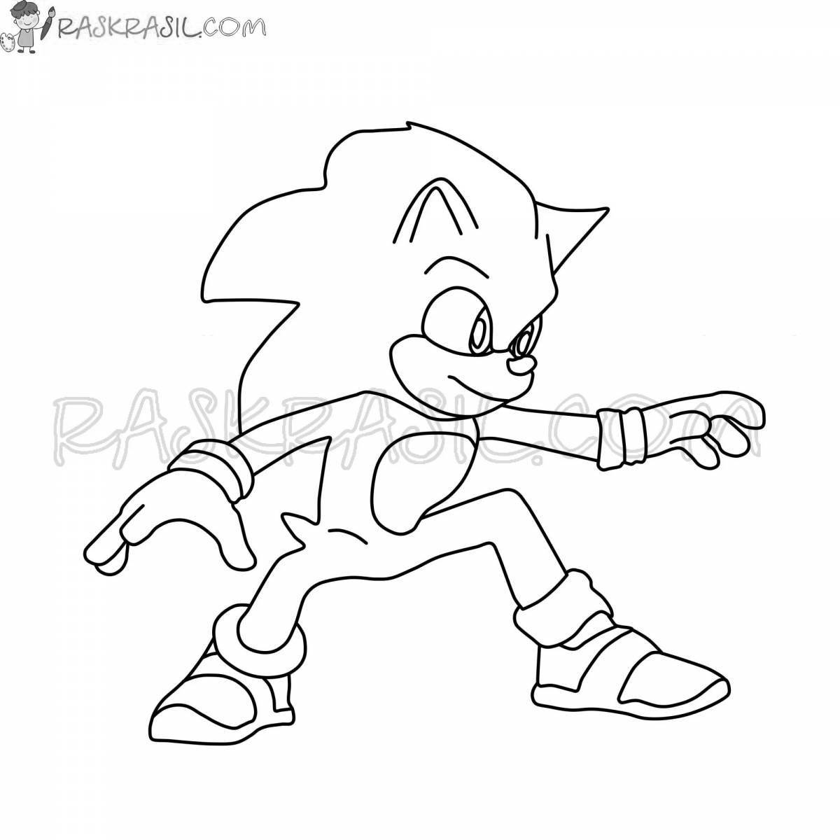 Sonic bold coloring
