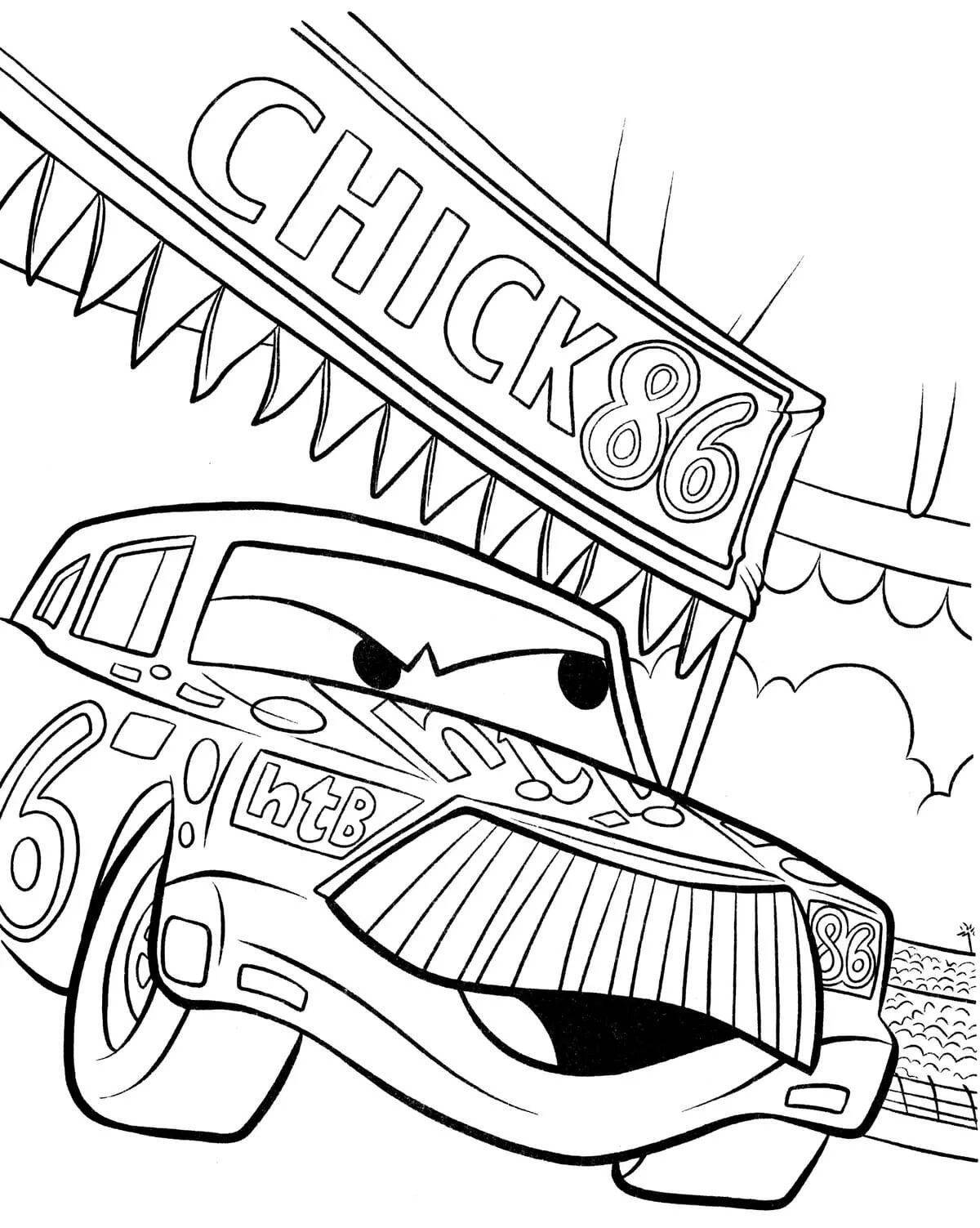Gorgeous chico hicks coloring page