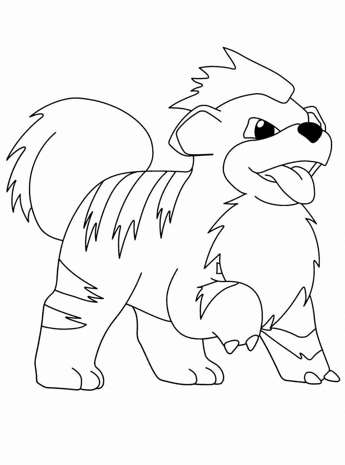Amazing squick coloring page