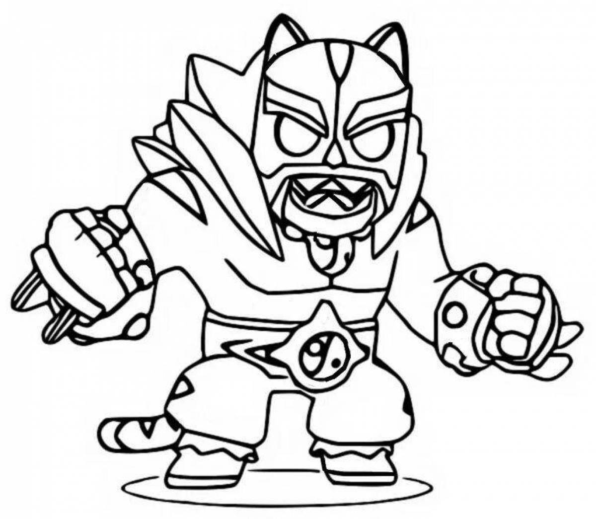 Grand Feng Coloring Page