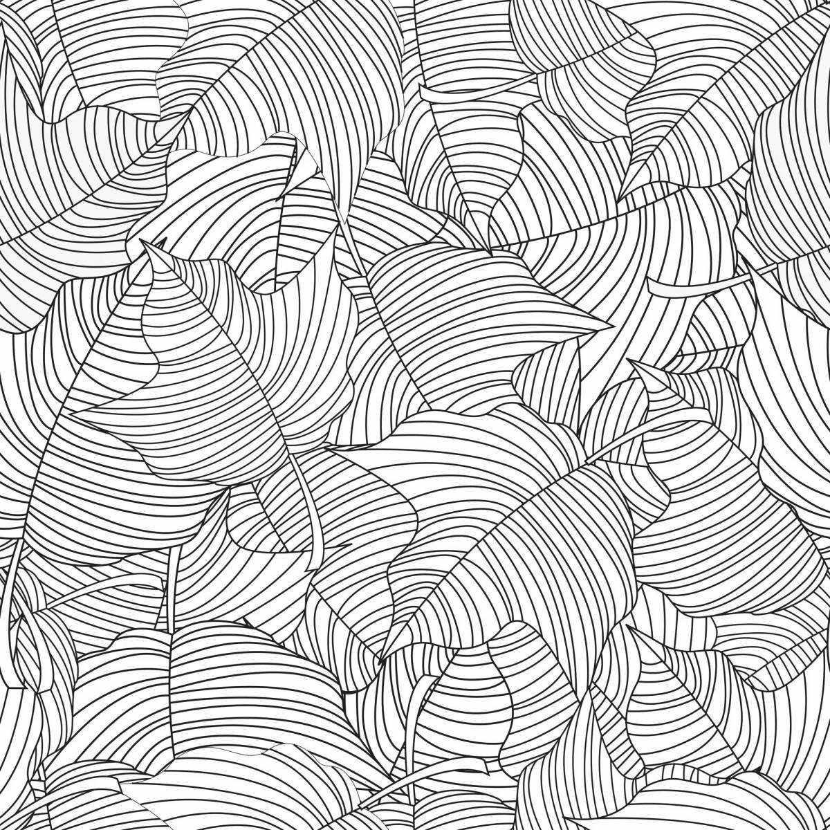 Playful coloring page long