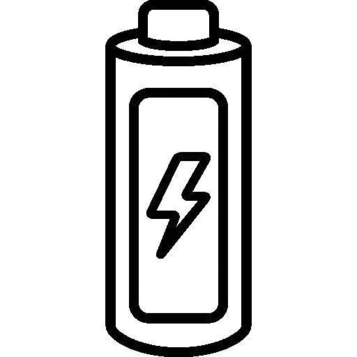 Графическое изображение батарейки