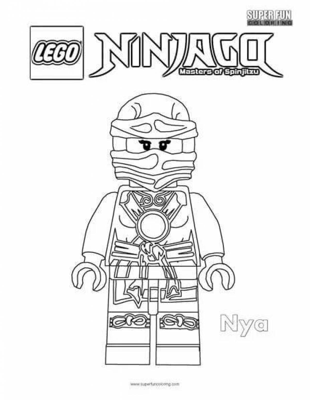 Lego ninjago season 13 coloring page