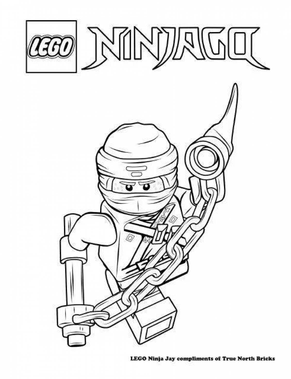 Lego marvelous ninjago season 13 coloring book