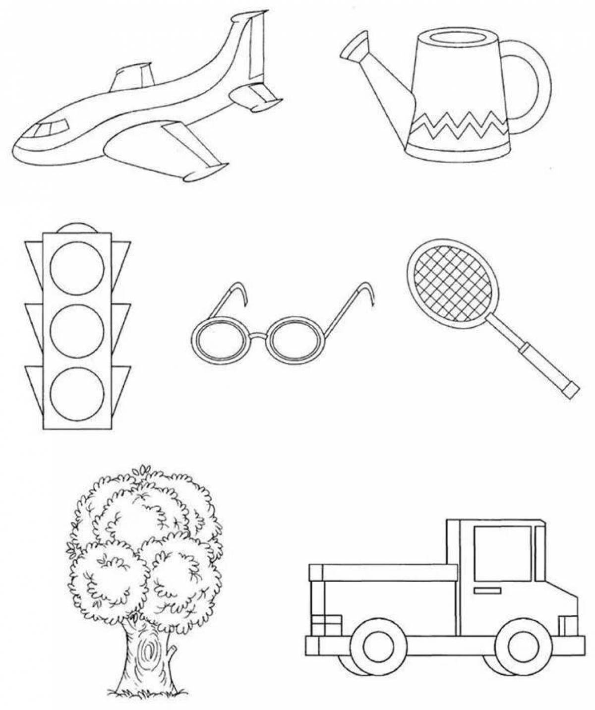 Dazzling coloring pages