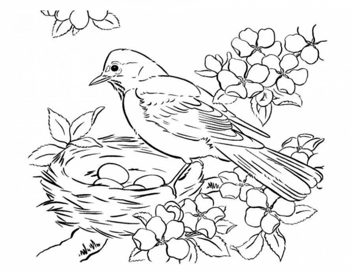 Beautiful handicraft coloring page