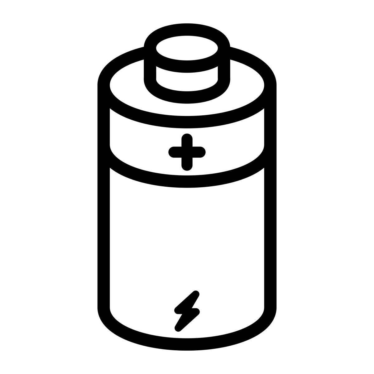 Crazy Battery coloring page