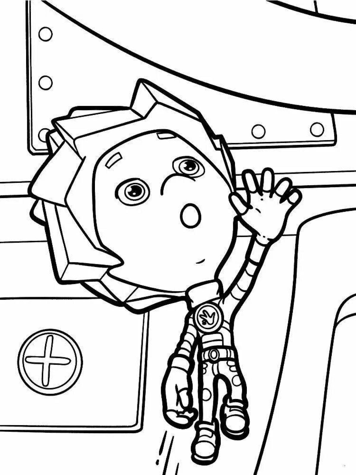Amazing cartoon fixies coloring pages