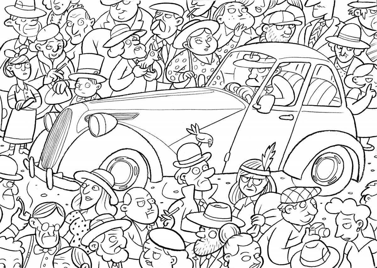 20th anniversary coloring page