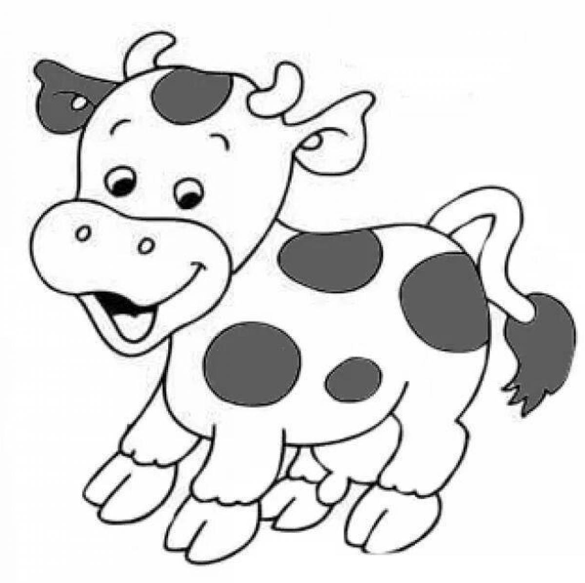 Коровы для детей 3 лет. Раскраска корова. Корова раскраска для детей. Корова раскраска для малышей. Бычок раскраска для малышей.