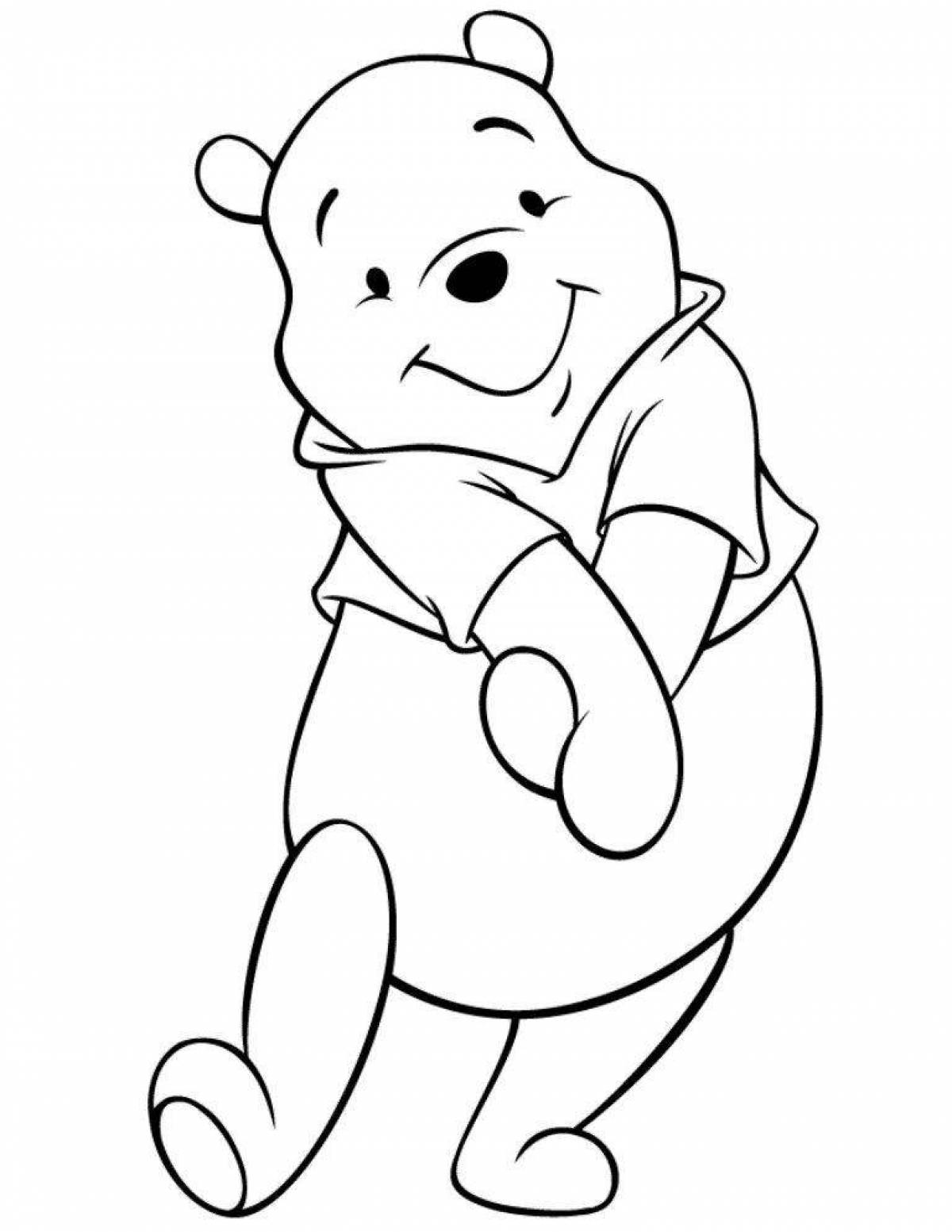 Wonderful Winnie the Pooh coloring book