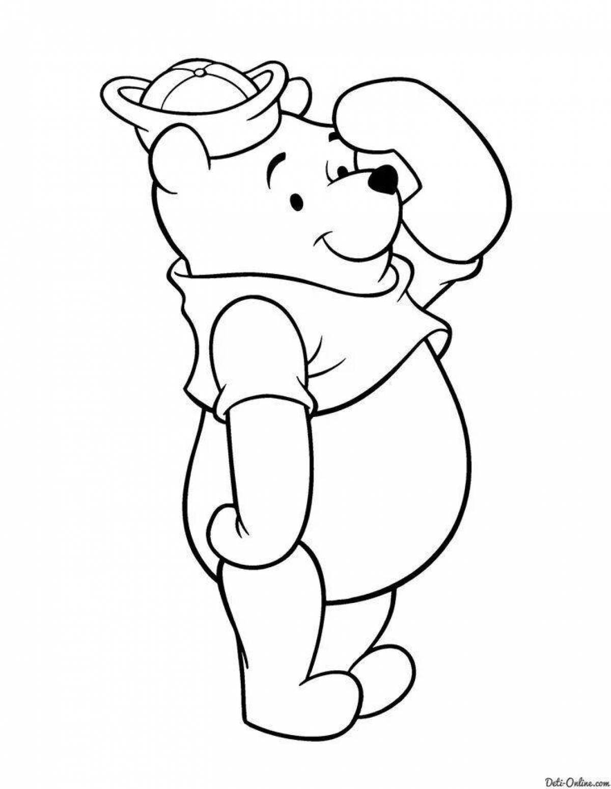 Coloring winnie the pooh