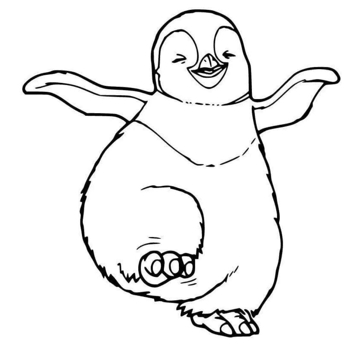 Delightful coloring pages animals of the north pole