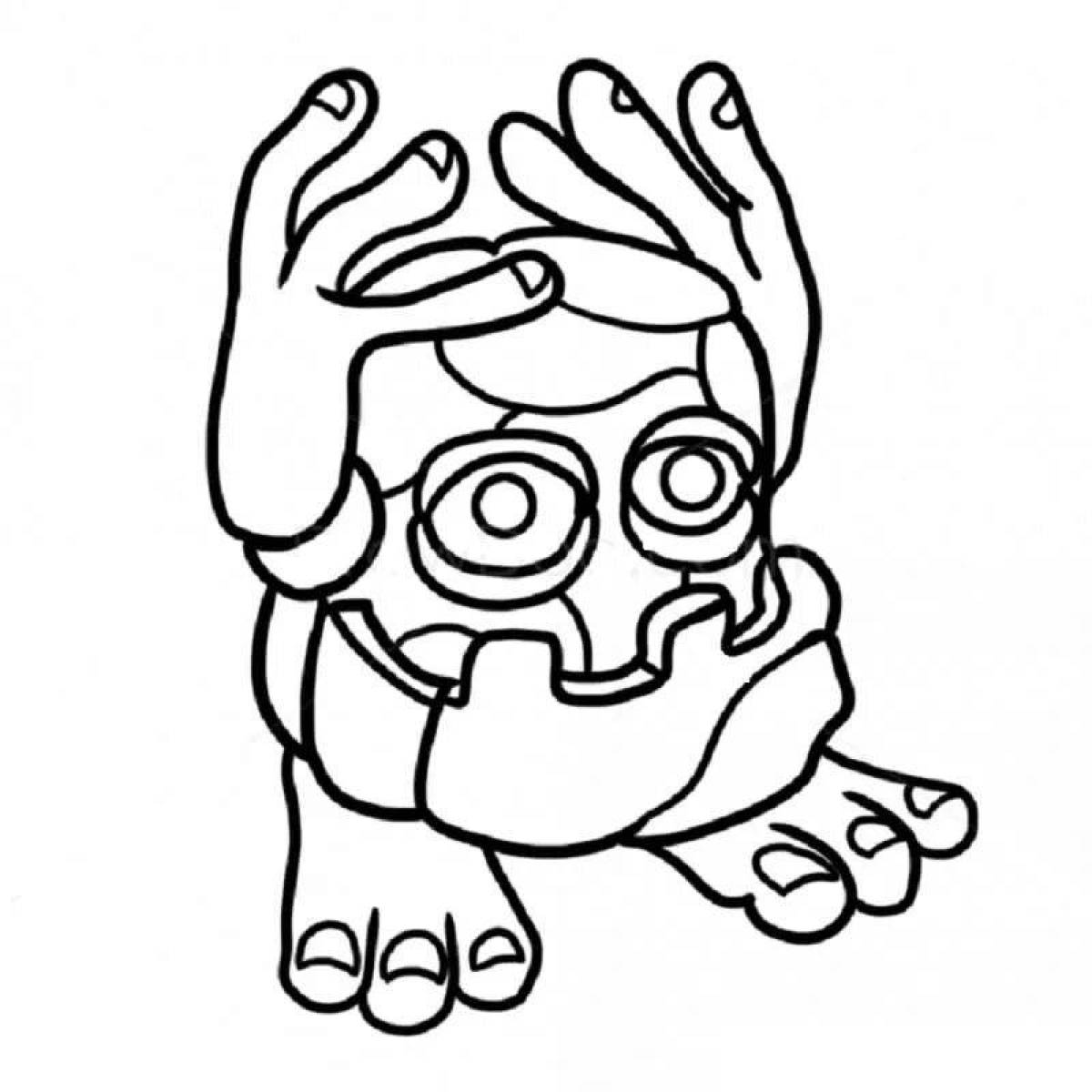 Coloring page charming carabas