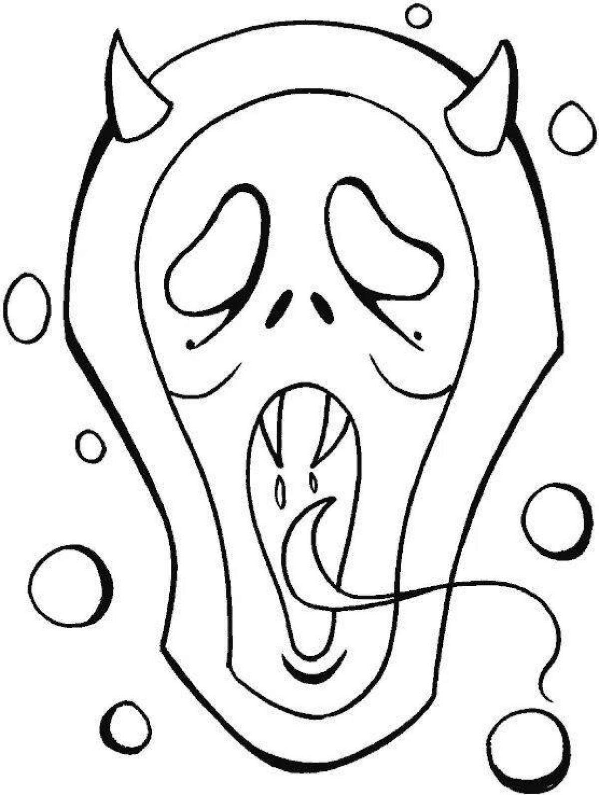 Blessed crying coloring pages