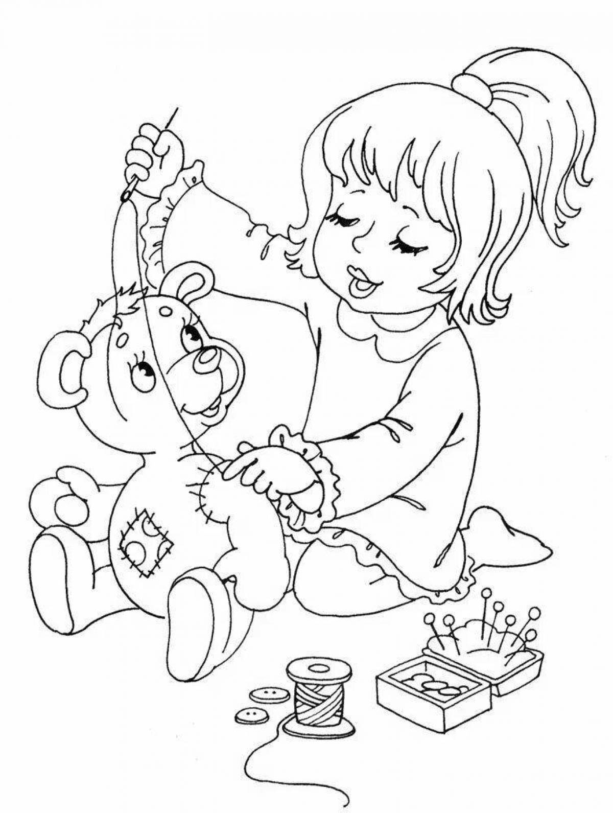 Photo Fancy coloring good