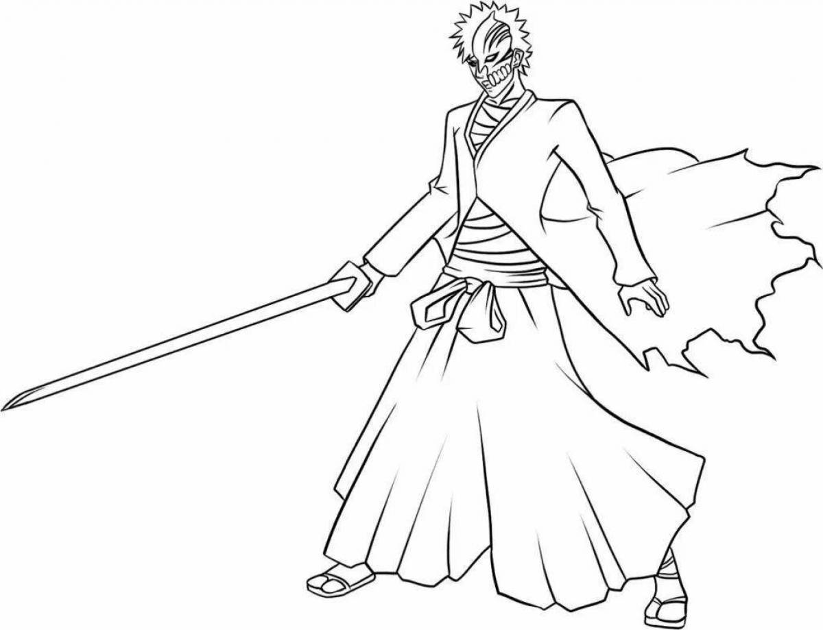 Great bleach coloring book