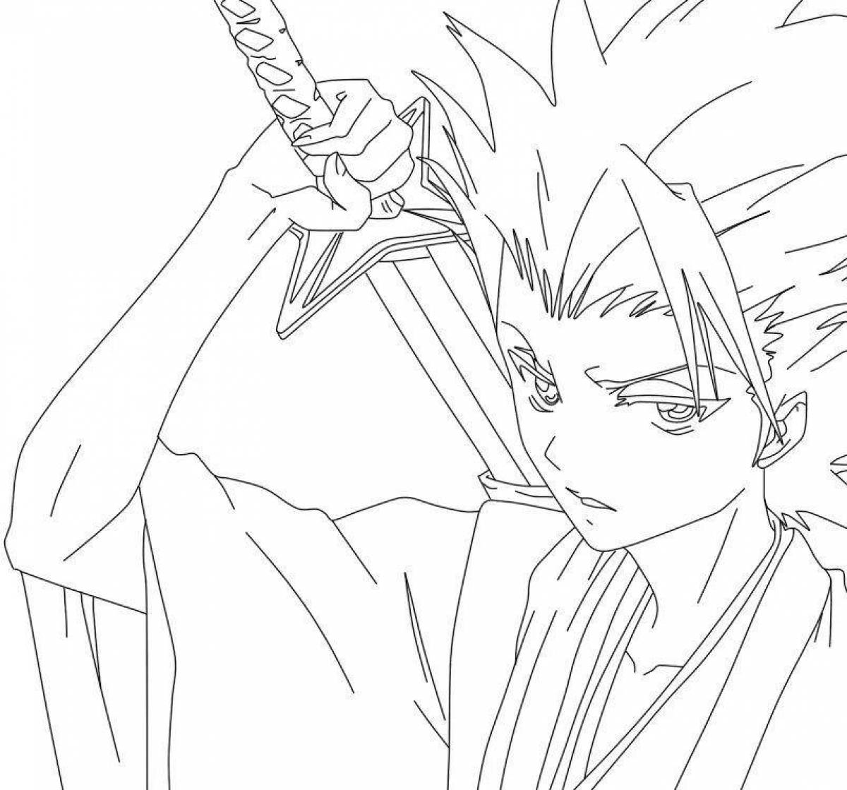 Sweet bleach coloring page