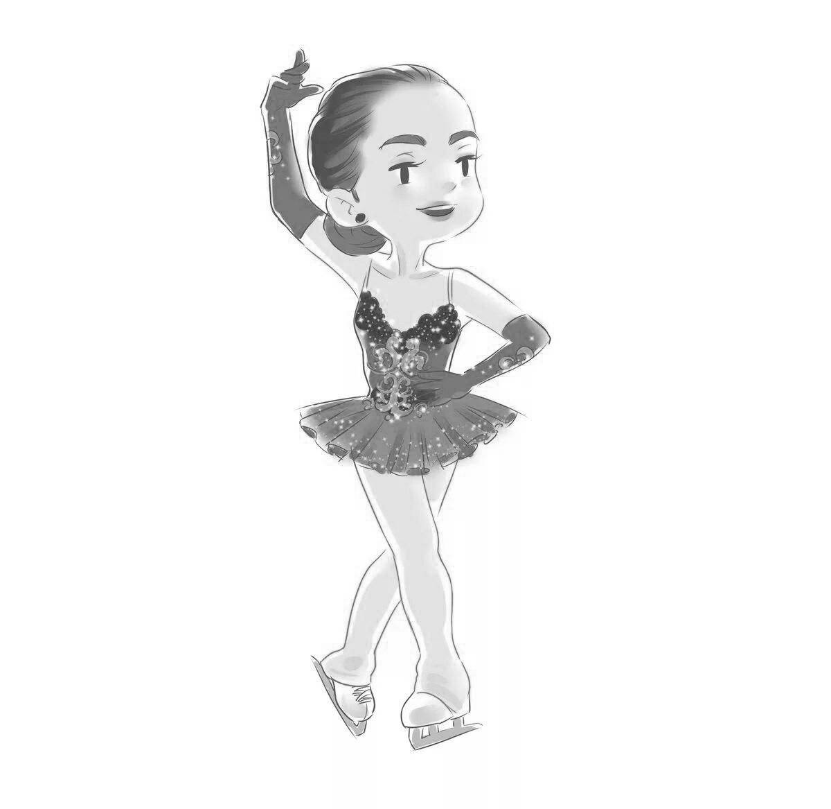 Amazing Sasha Trutova coloring