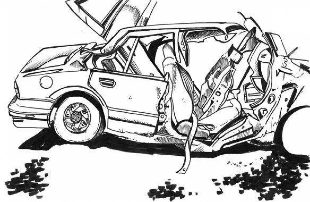 Crashed Cars #3