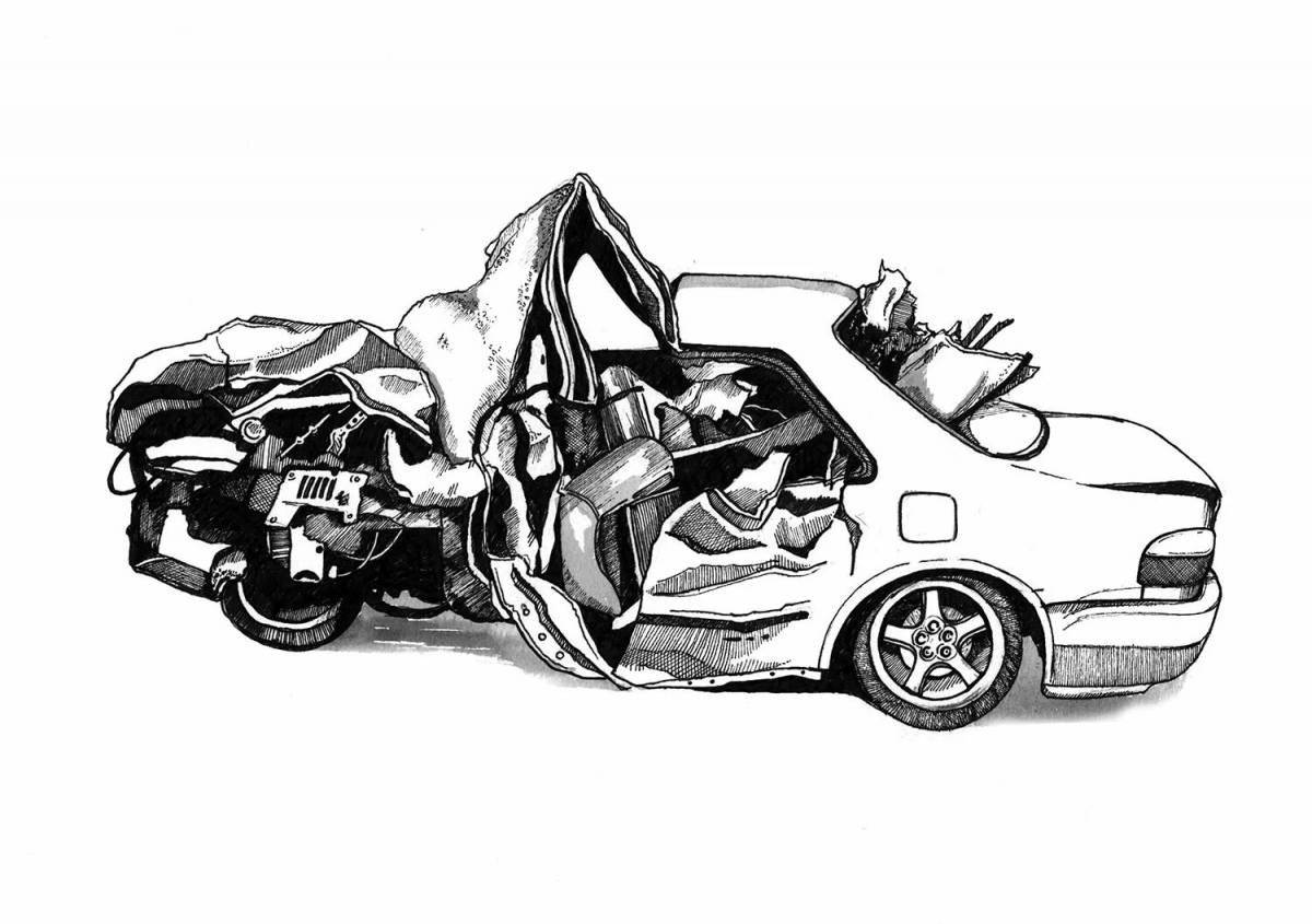 Crashed Cars #4