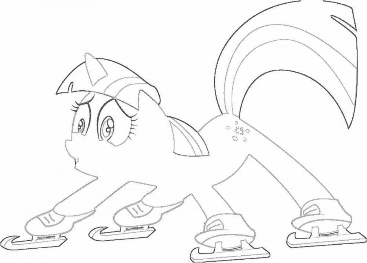 Gift Twilight Sparkle Coloring Page