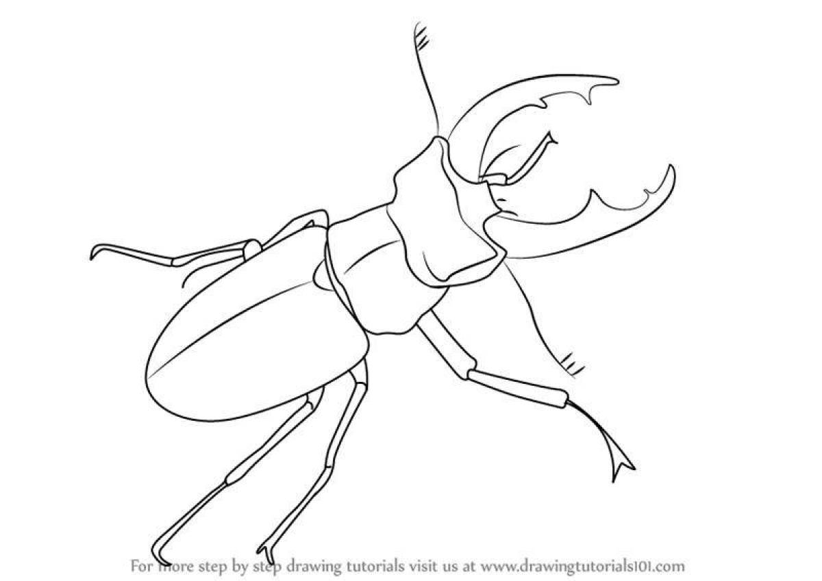 Идеи для срисовки жук олень (84 фото)