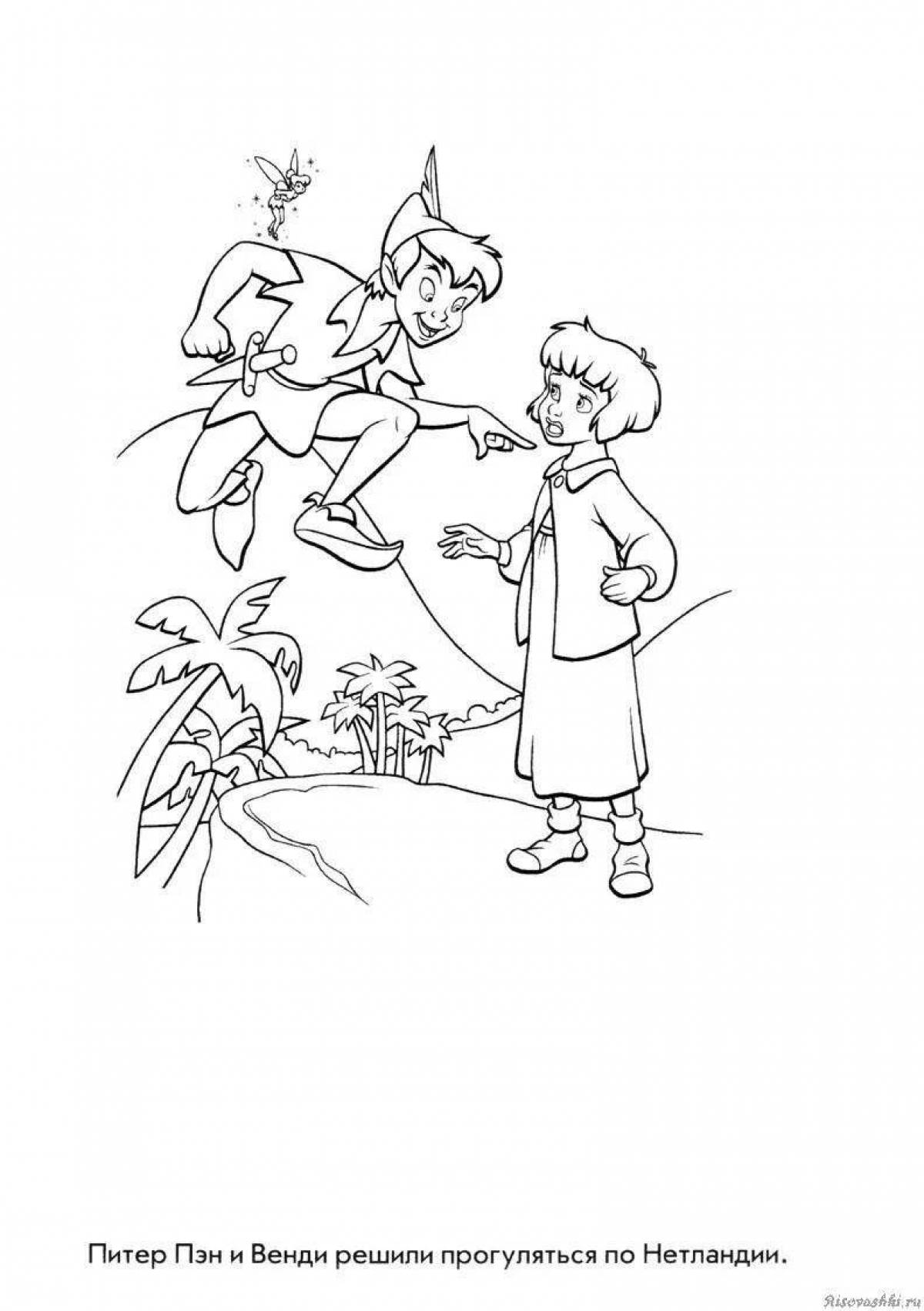 Coloring page of wasted time - no reward