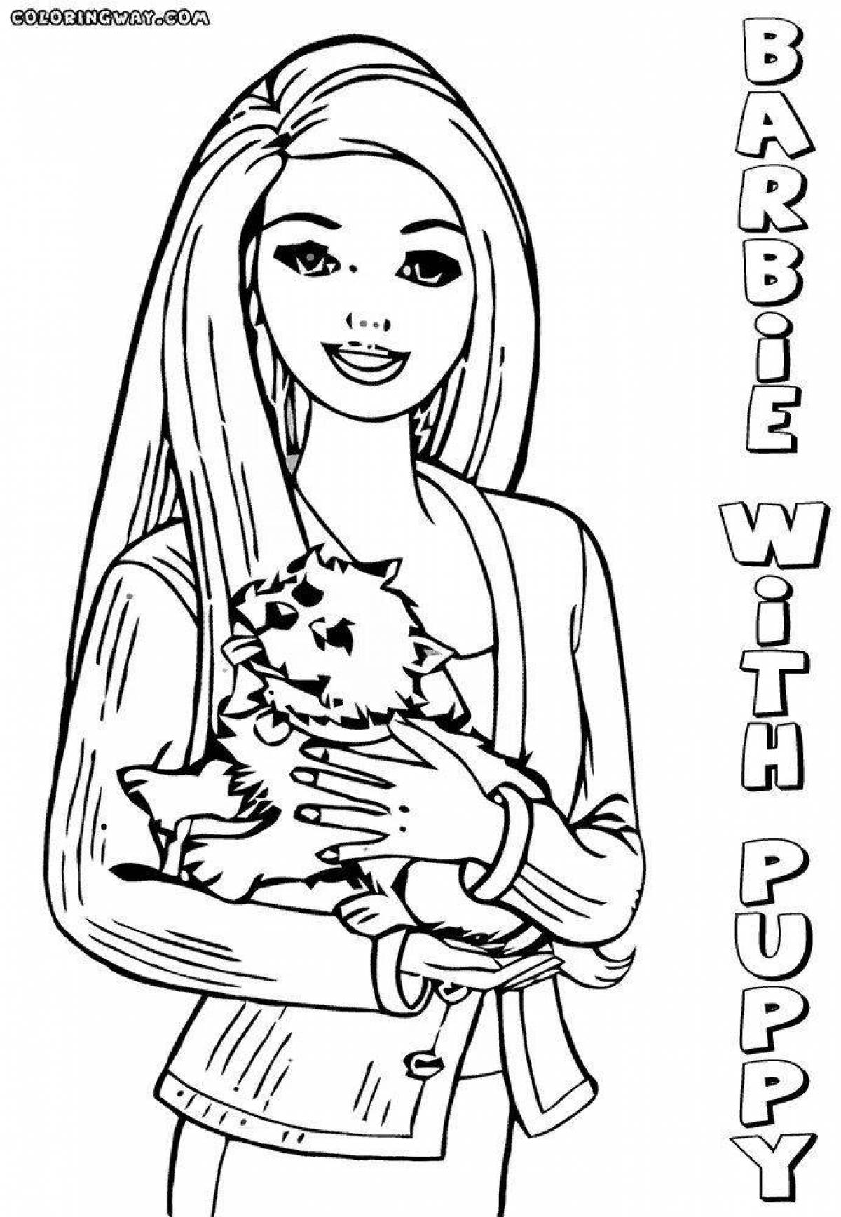 Barbie with dog #13