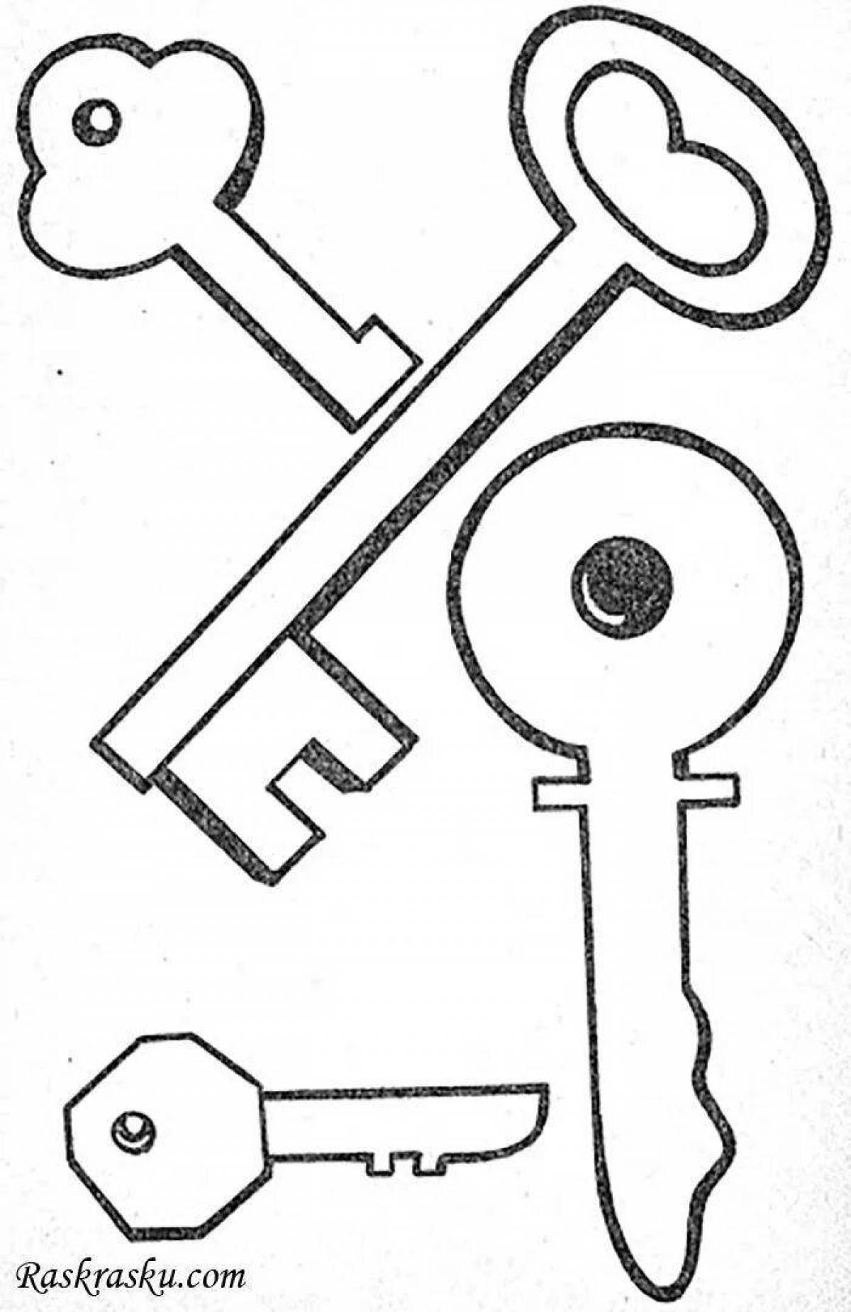 Рисунок 12 ключей. Ключик раскраска. Трафареты ключей для детей. Ключик раскраска для детей. Ключ трафарет.