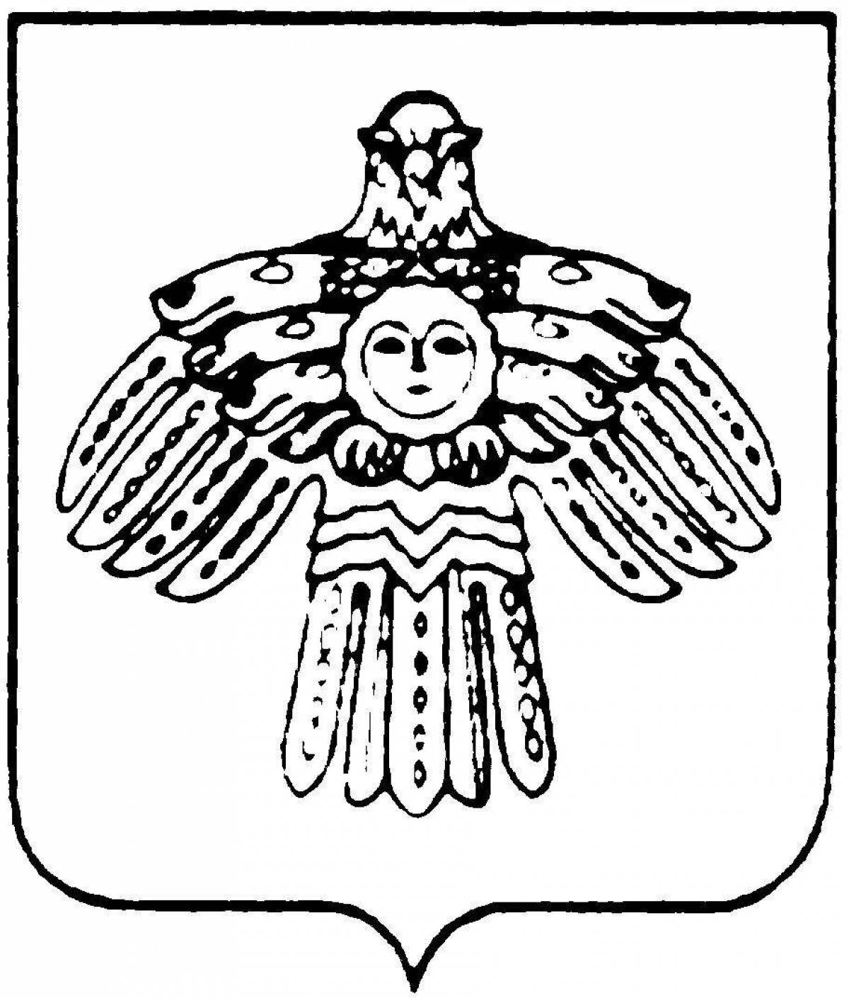 Герб Республики Коми рисунок
