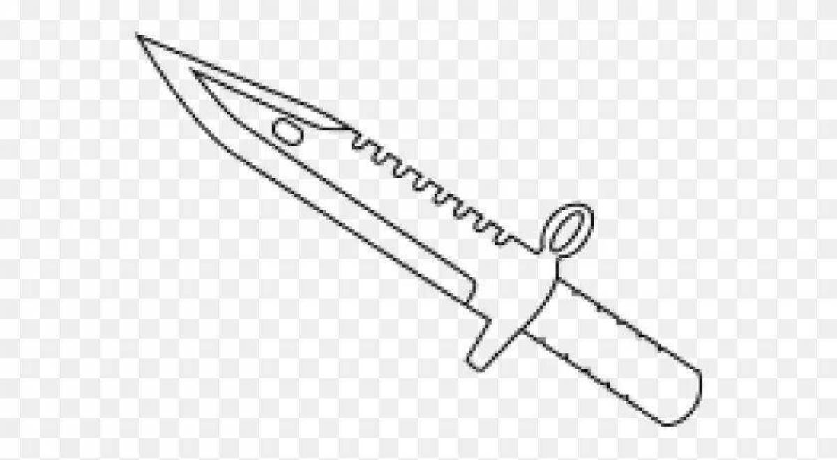 Раскраска стендов нож. Нож м9 байонет. Нож м9 байонет чертеж. М9 байонет чёрно белый. М9 байонет чертеж.