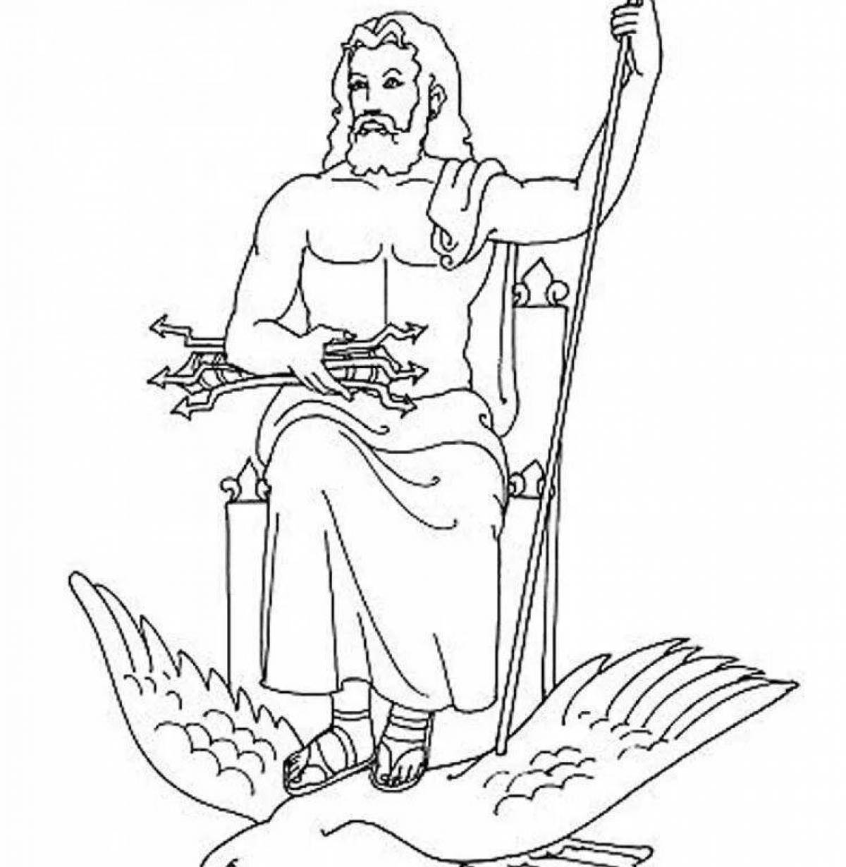 Аид Бог древней Греции рисунок