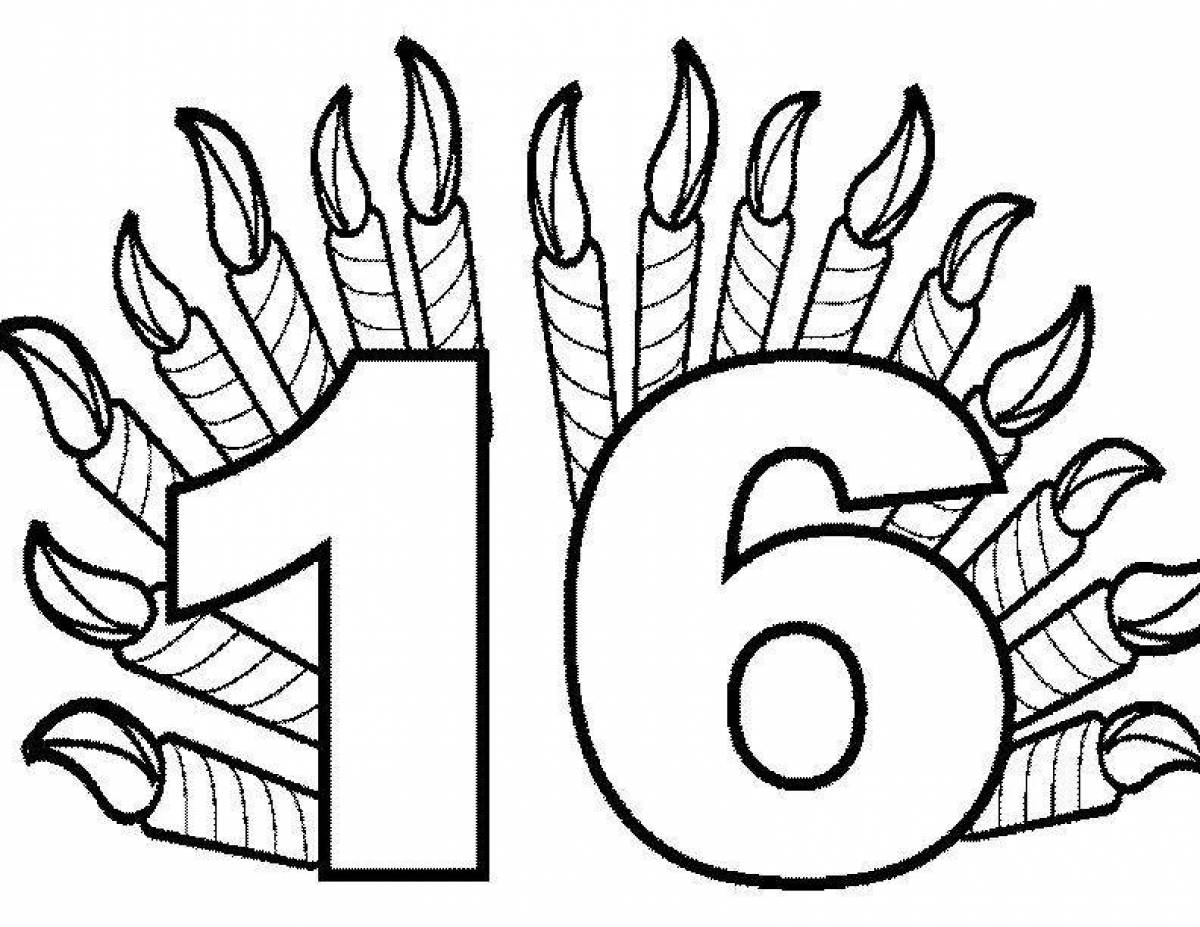 Amazing coloring page 14