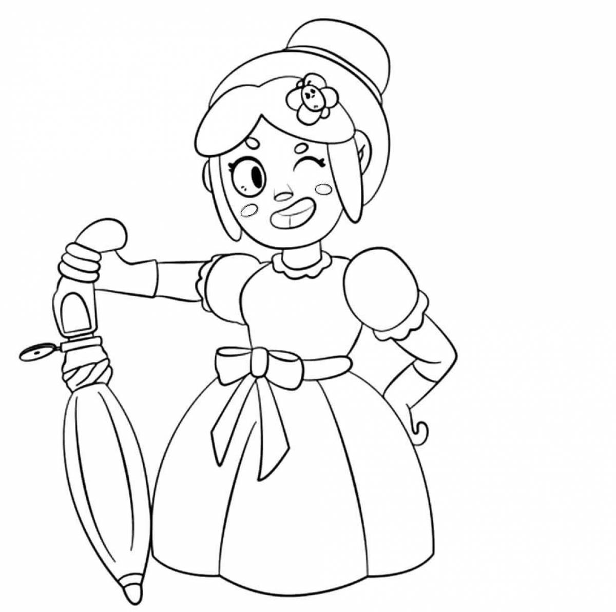 Seren Piper Coloring Page