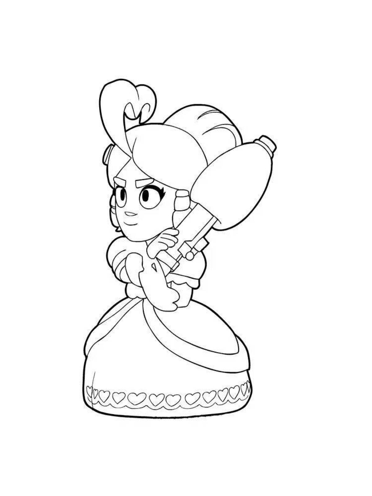 Piper coloring page