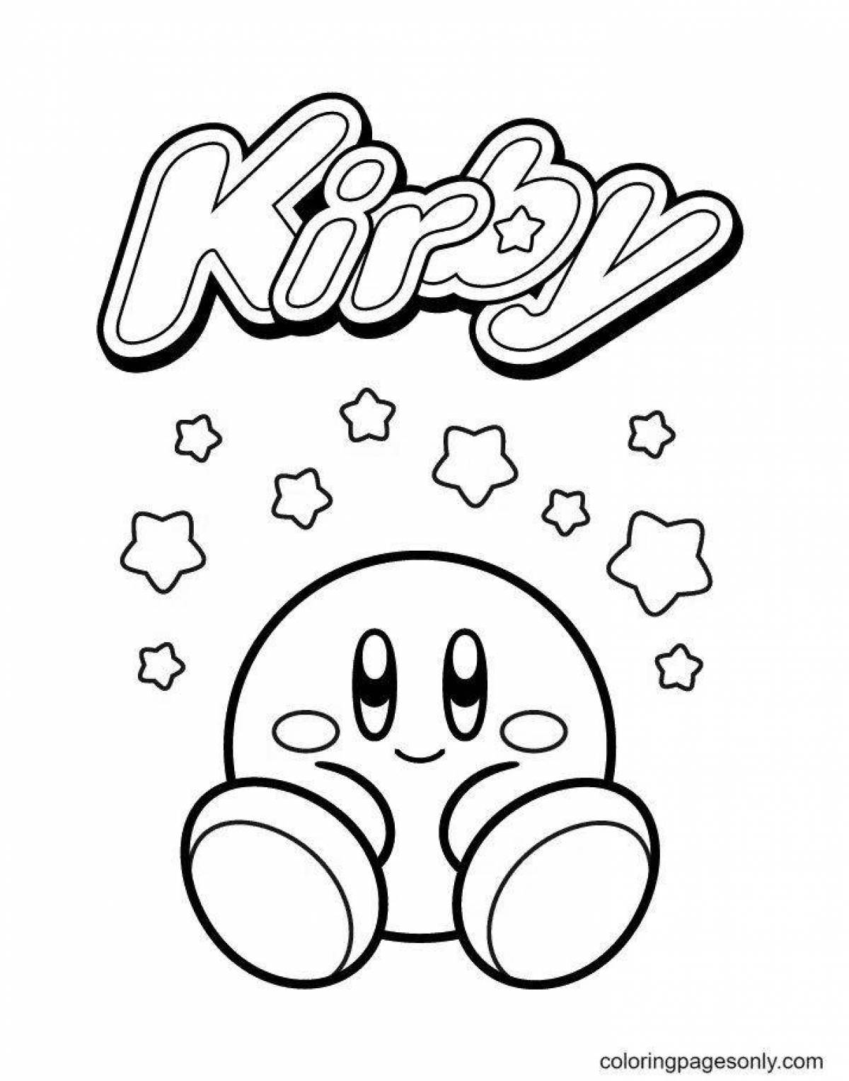 Kirby's incredible coloring book
