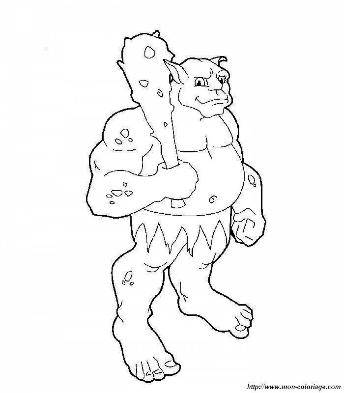 Deluxe Giant Coloring Page