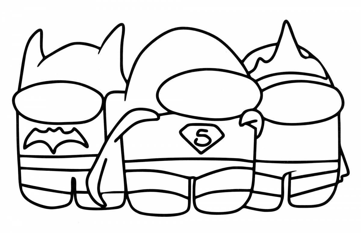 Luxury amanki coloring page