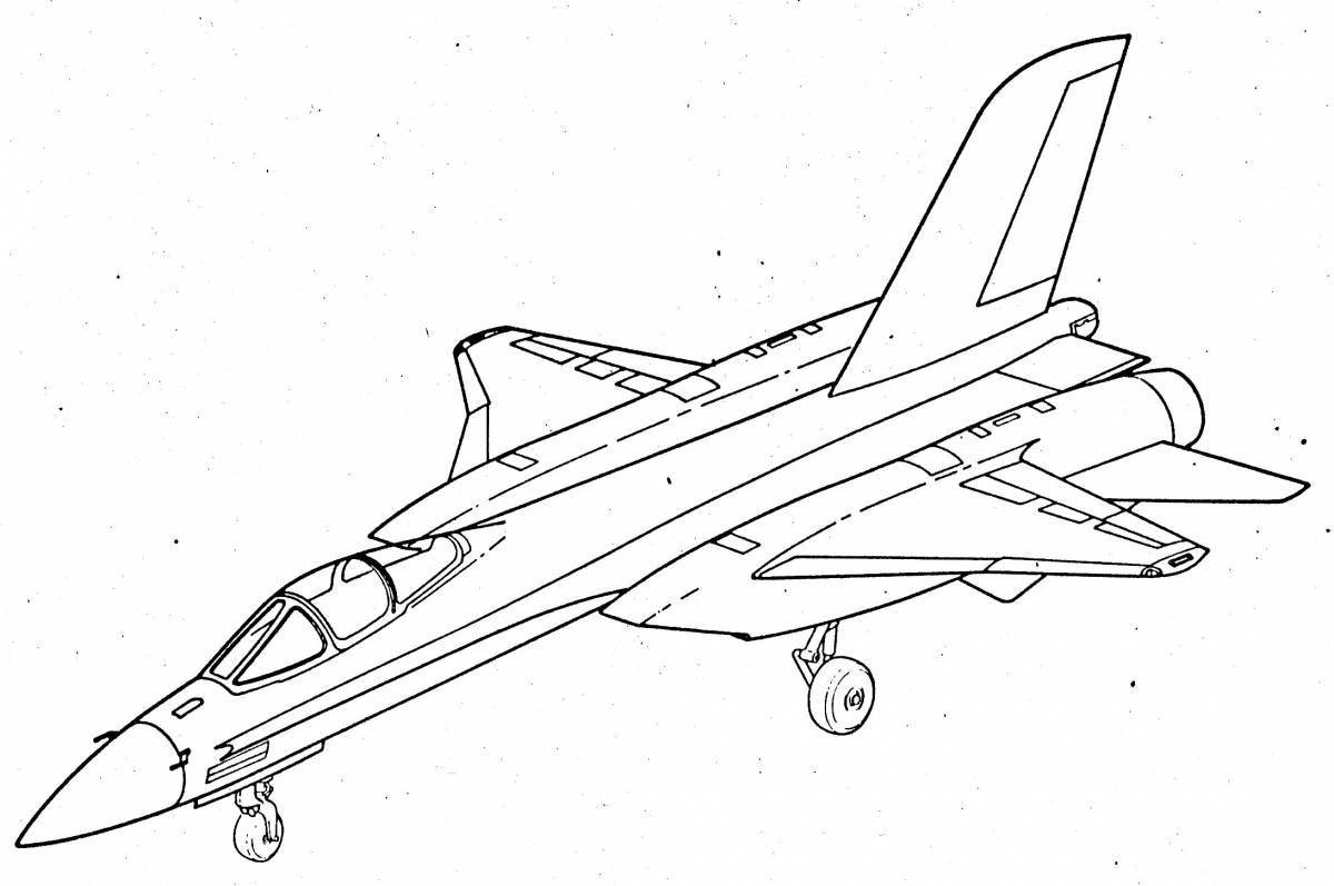 Su 57 awesome coloring book