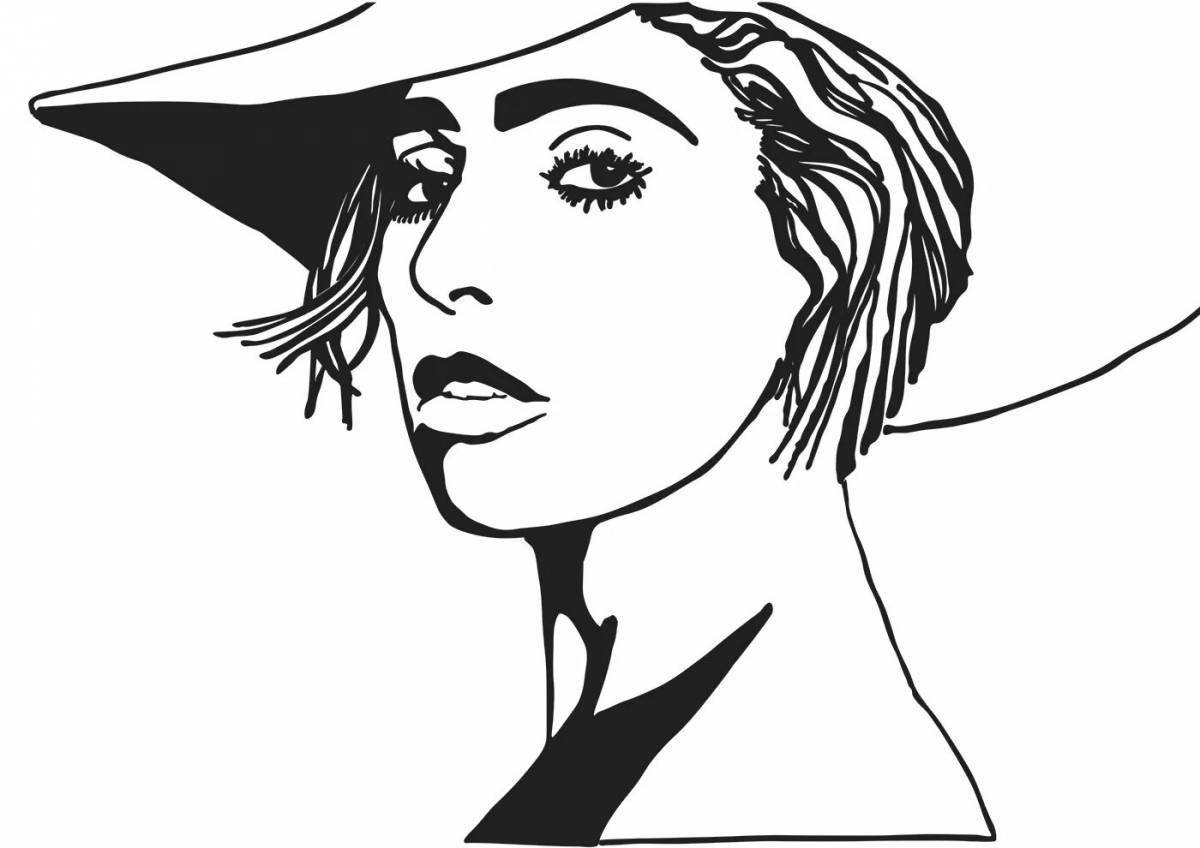 Lady gaga's gorgeous coloring book