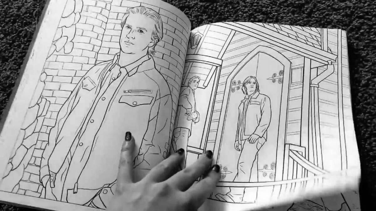 Academy of the Supernatural coloring page