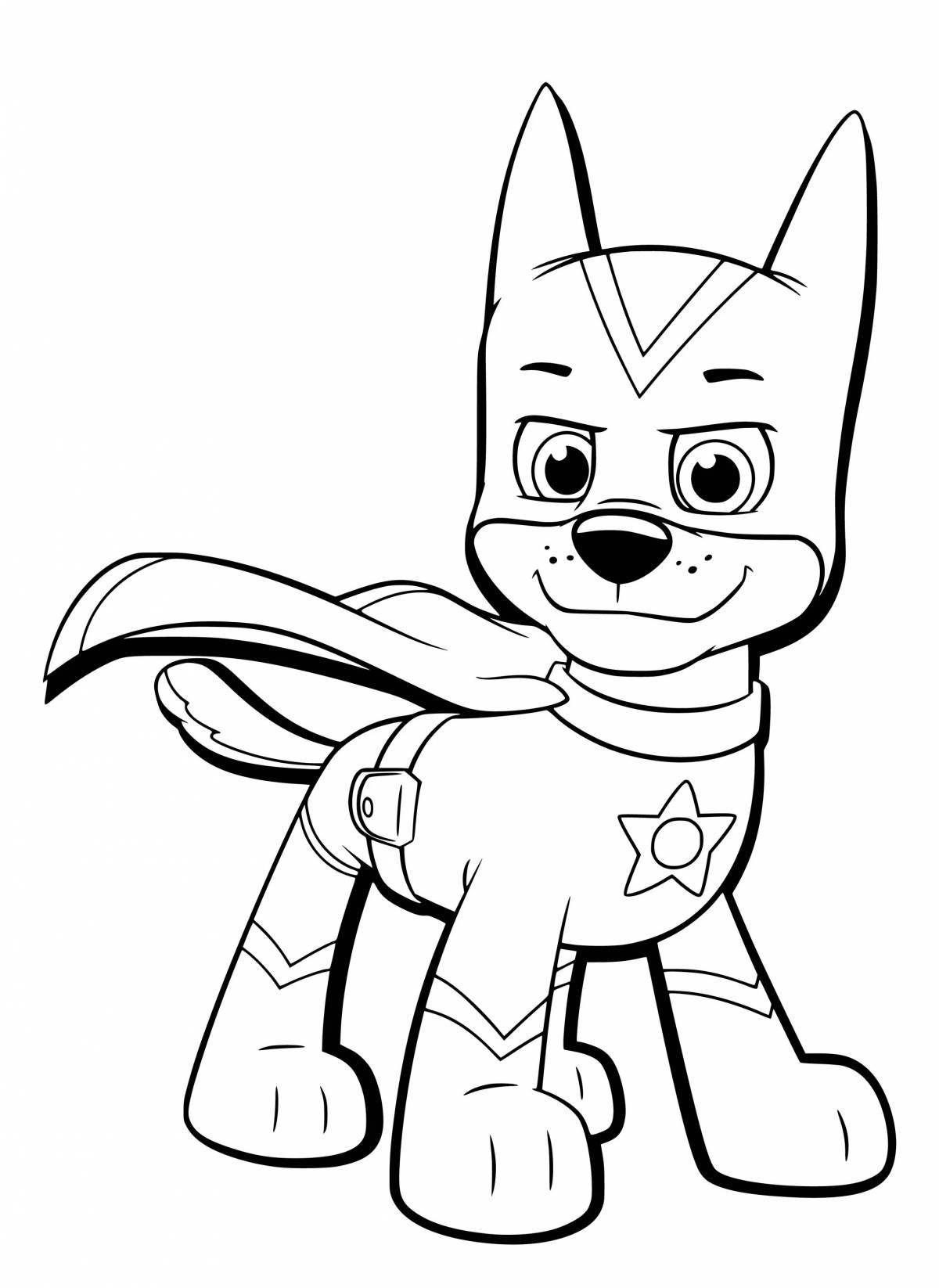 Glorious mega racer coloring page