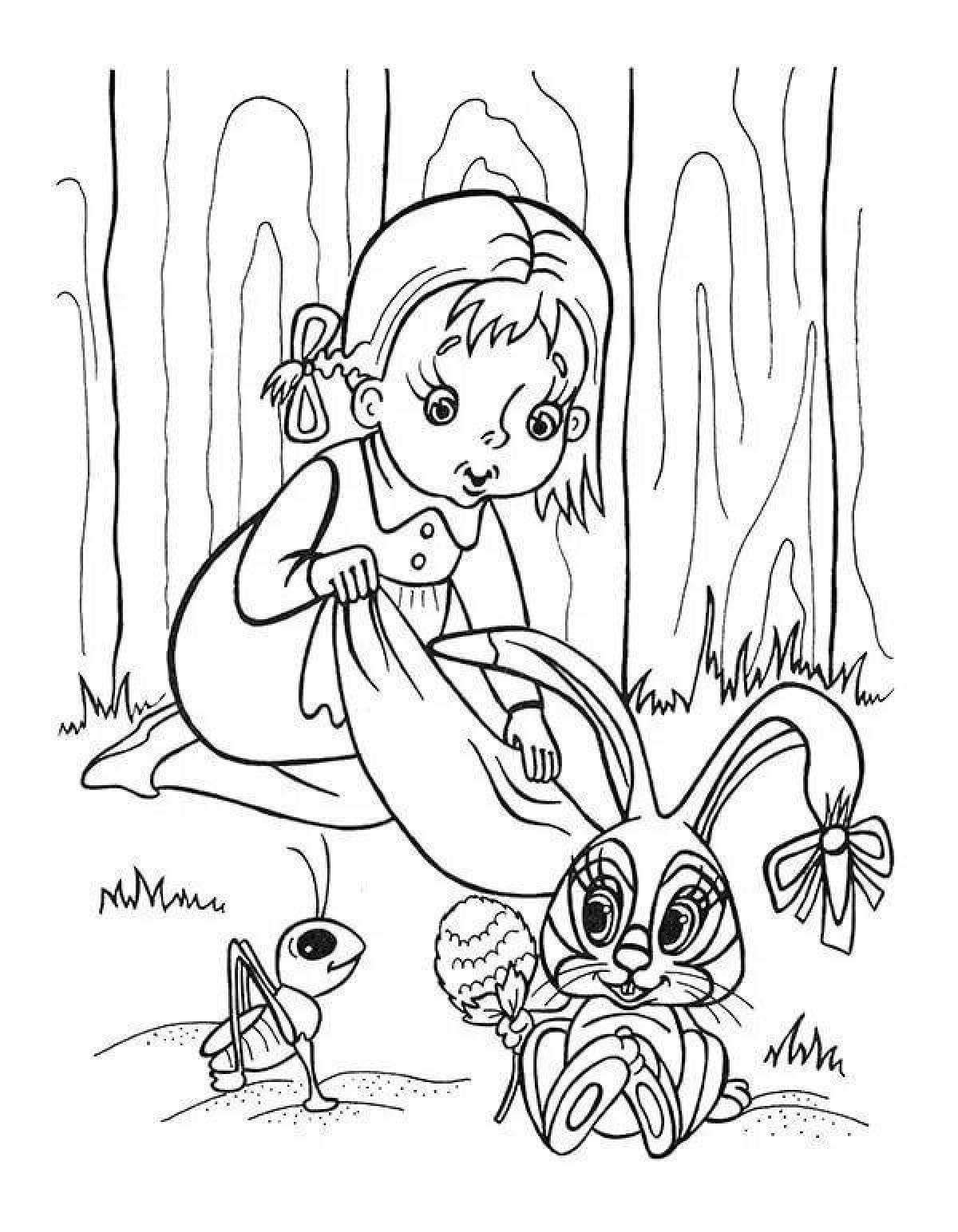 Awesome Soviet cartoon coloring pages