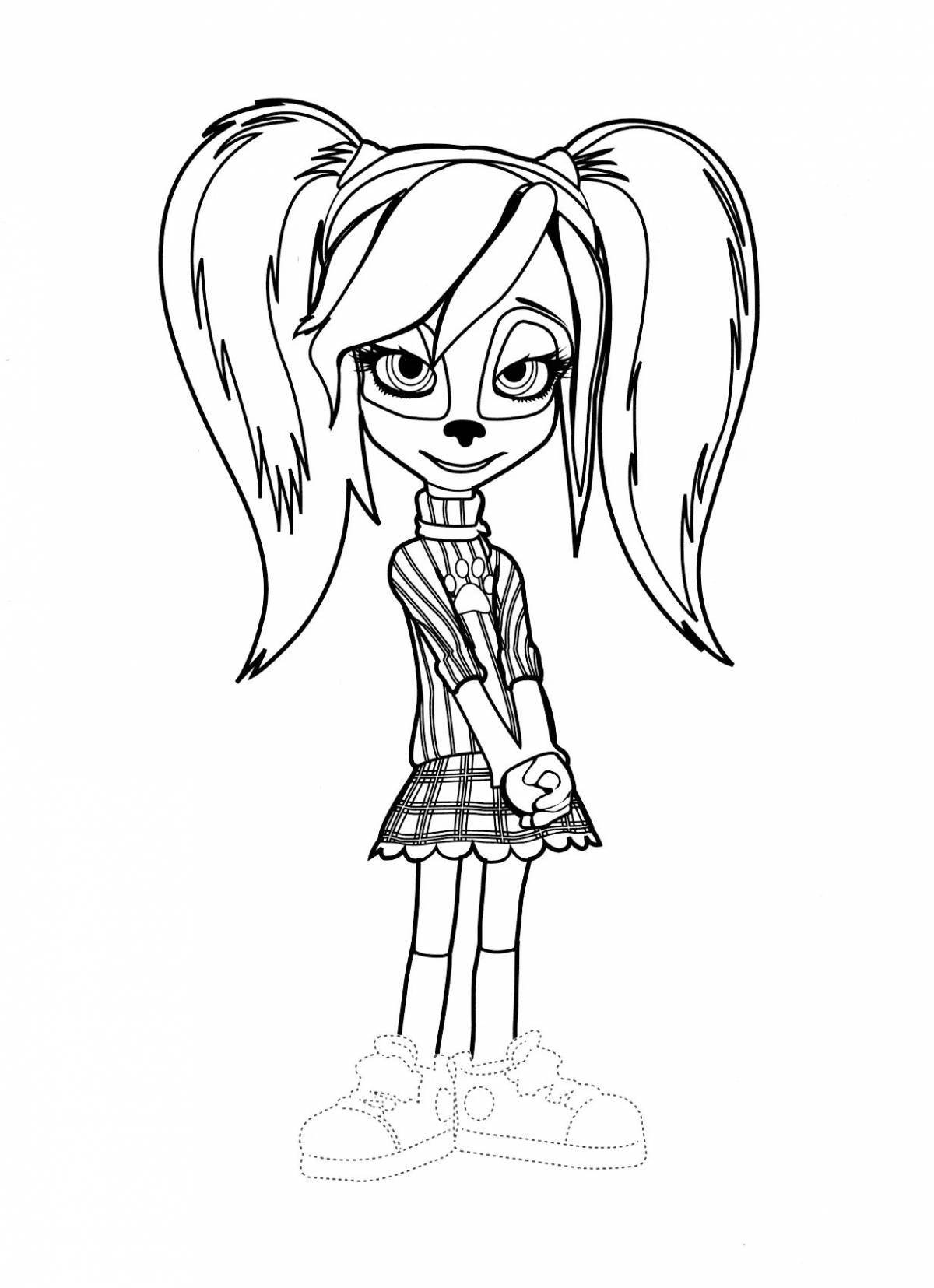 Bright lisa barboskin coloring