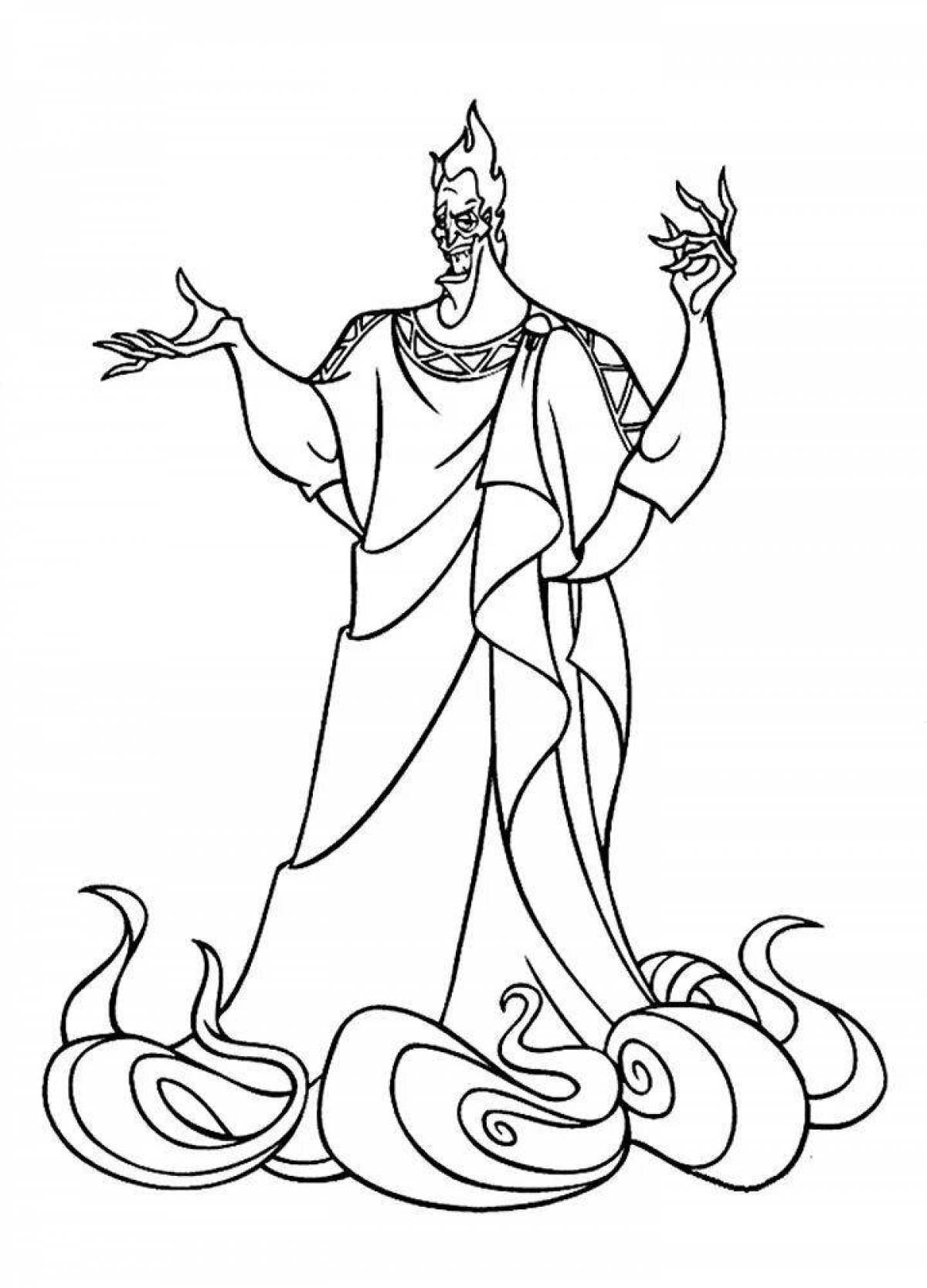 Аид бог древней греции рисунок